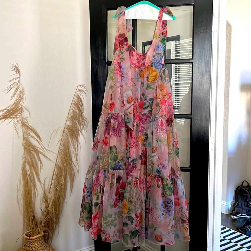 Anthropologie BHLDN Marcella Flower Dress